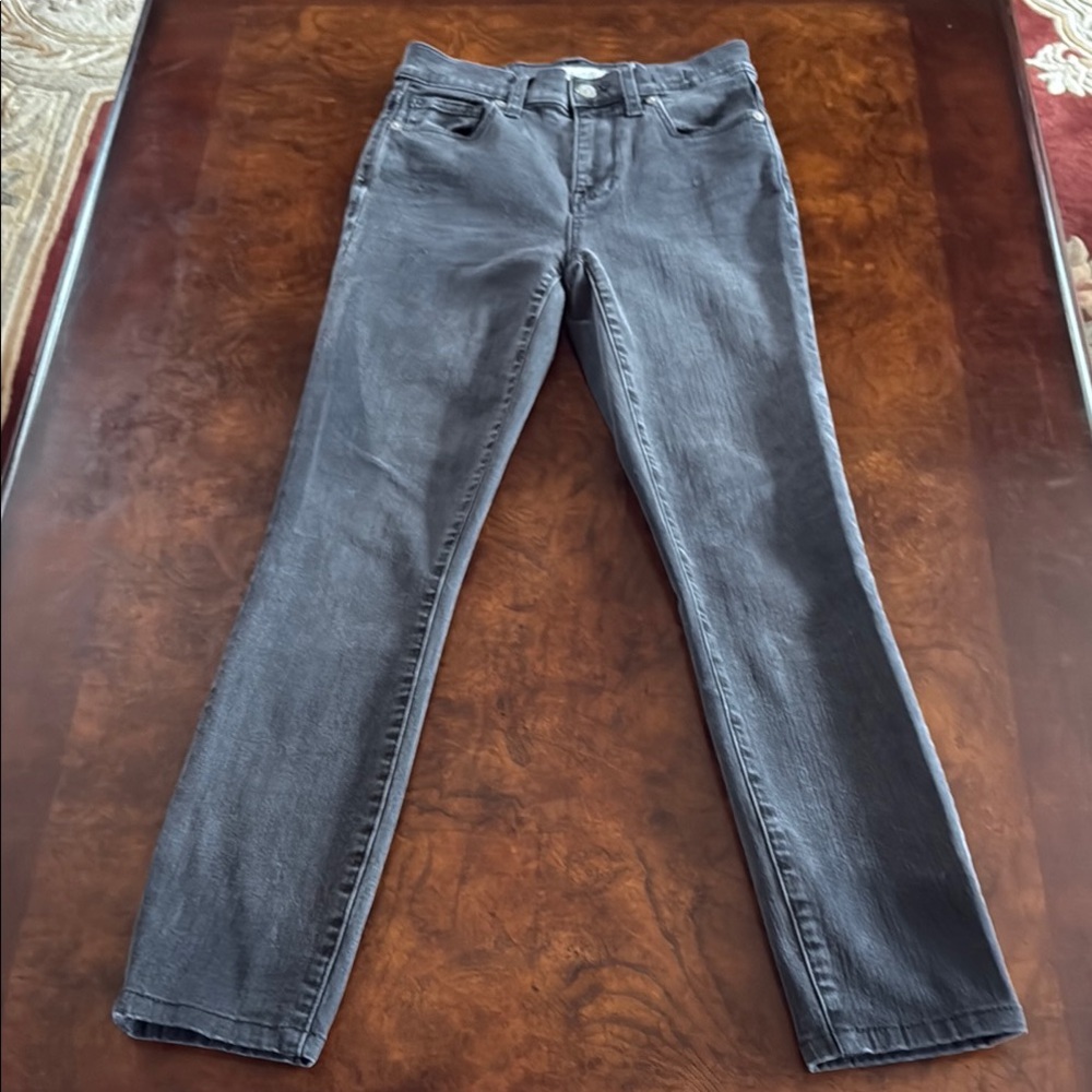 Madewell Women's Straight Leg Gray Jeans